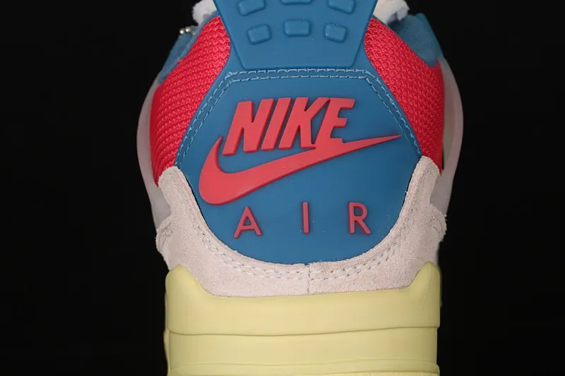 All categories Air Jordan Jordan series basketball shoes Air Jordan 4 G version Union LA x Air Jordan 4 Retro "Off Noir" AJ4 Joe 4 Union Pink Blue Knights DC9533-800